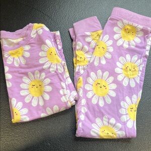 Little Sleepies Flower Power 3T long sleeve pj set